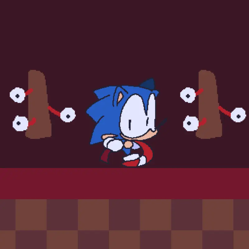 sonic nightmare by @Sonic9522