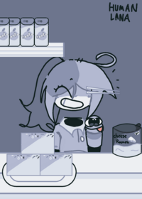 Fpe mukbang but unpaper and paper (Abbie...