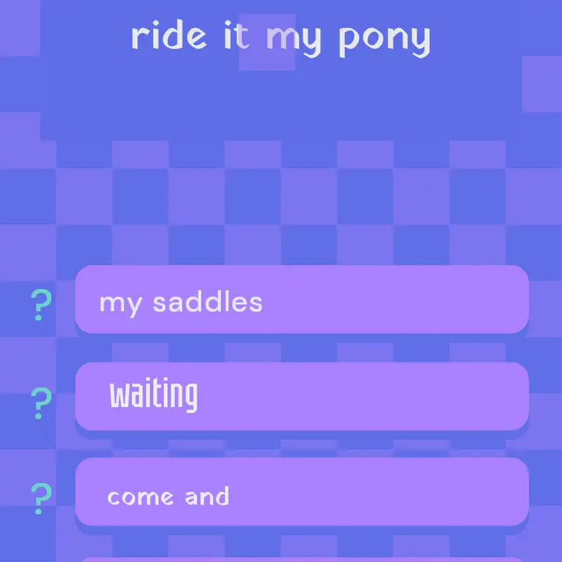 Game by @rewritten