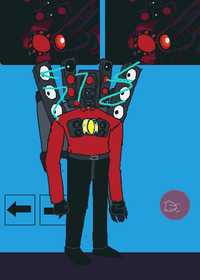 the infected titan speakerman credits to peno