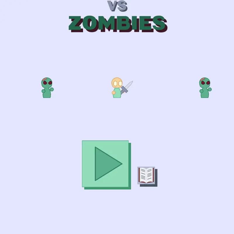 Lil' Knight vs Zombies by @IzisMoon