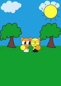 Emoji cat daycare