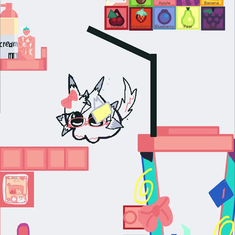 Kitchen time “^^” by @Sleepybug
