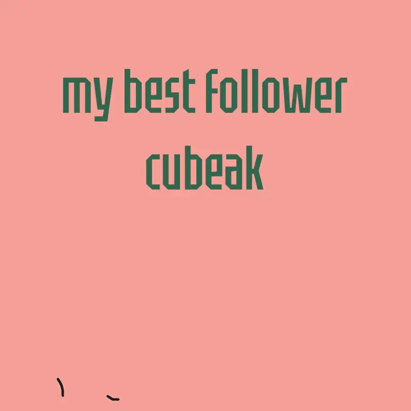 come on just follow him by @Qabas2018