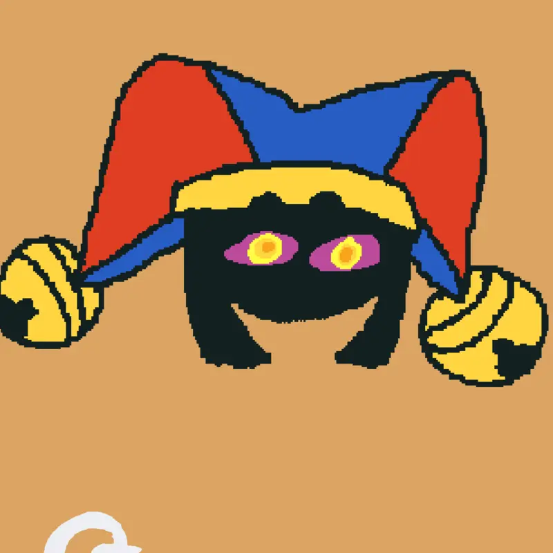 What if Pomni abstracted by @Grow-a-garden