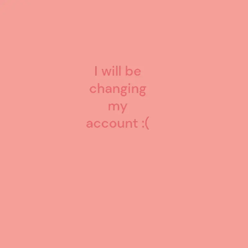 Im changing my account by @CandyJr