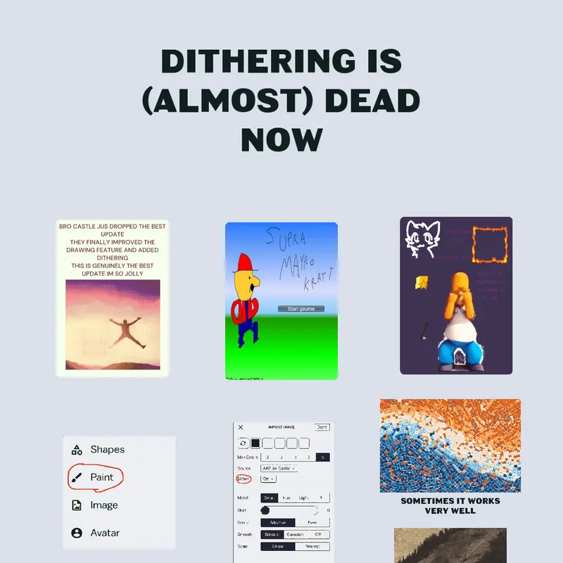 Dithering is (almost) dead by @Romania-world-real