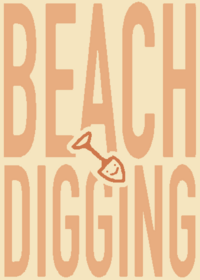 beach digging #beach2026