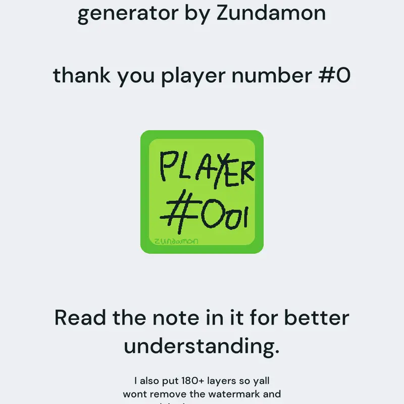 Game by @zundamon