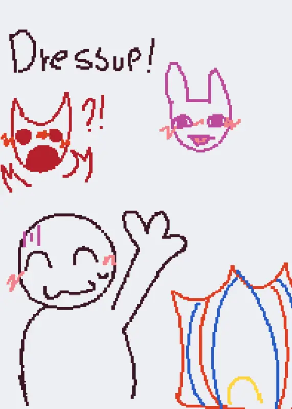 Dressup!! by @Bleary_