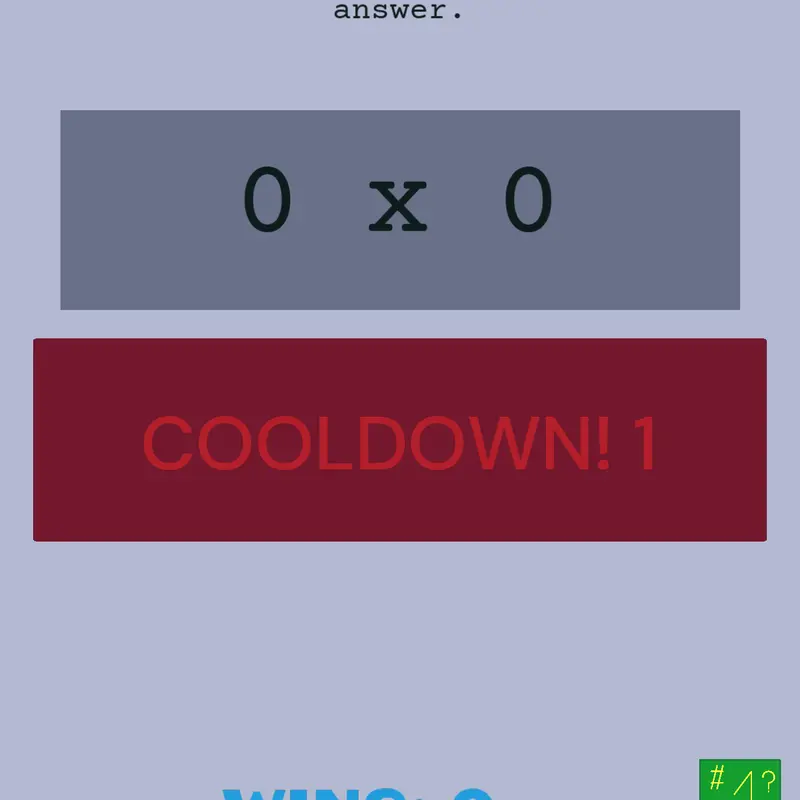 IMPOSSIBLE MULTIPLICATION by @WhyImNotAMine