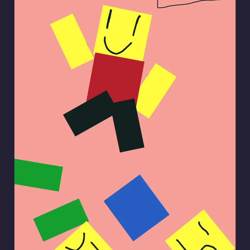 Roblox noob by @noobnoodle