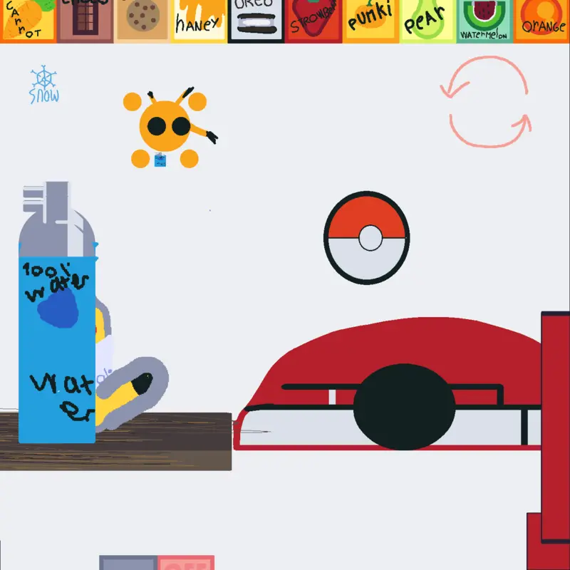 Pokefruit by @gooplet