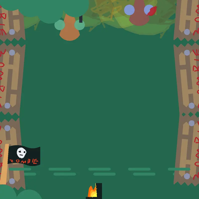 Zombie apocalypse by @unknowkid