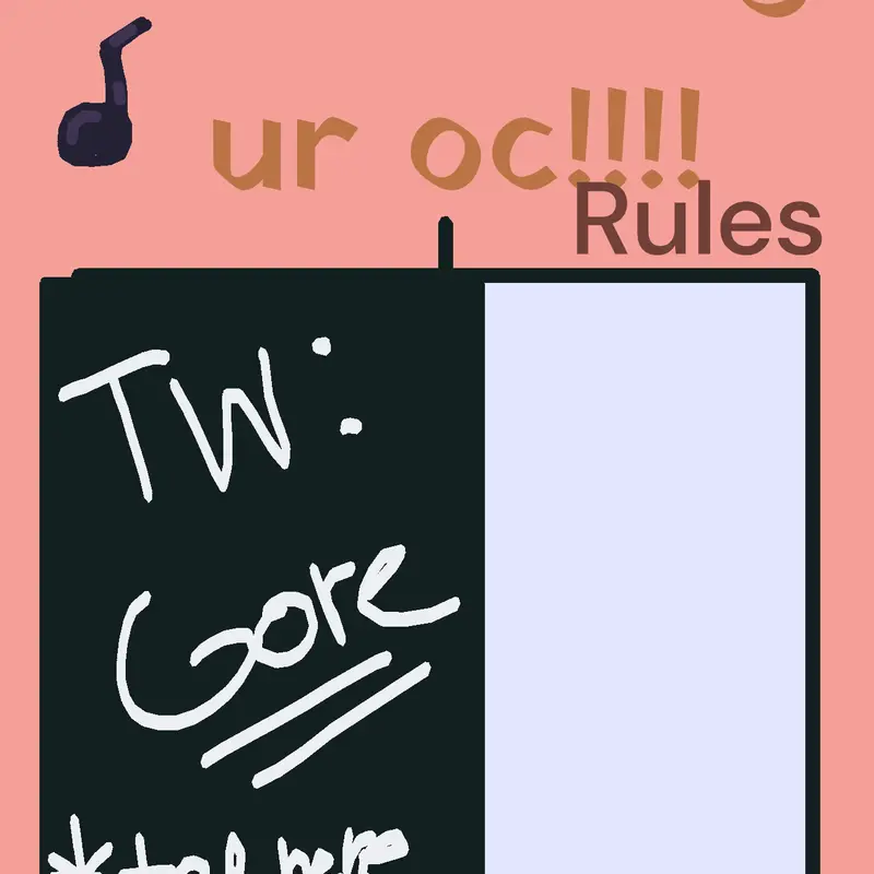 don’t need to draw the blood btw (>_‎<) by @rainbotic_animations
