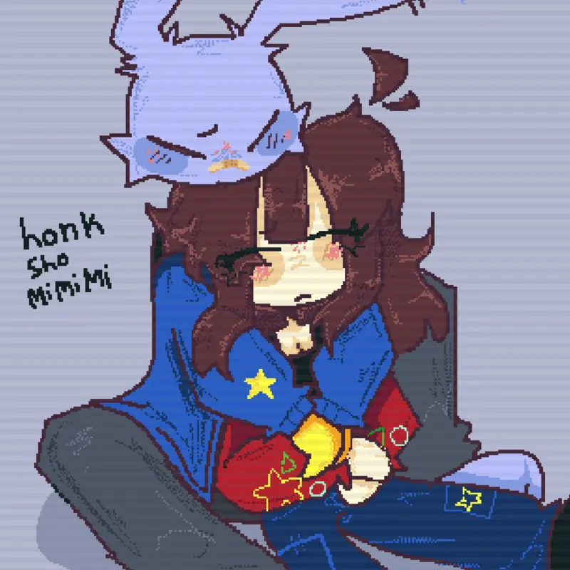 OMG FUNNYBUNNYYYYYY AHH by @PosItIveART19