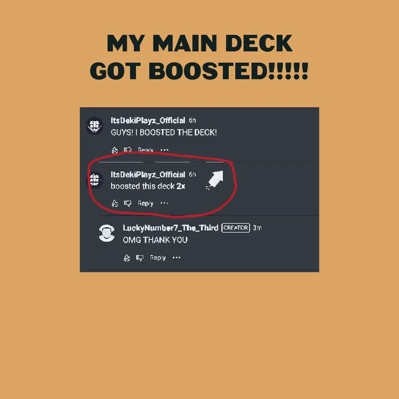 MY MAIN DECK GOT BOOSTED by @LuckyNumber7_The_Third