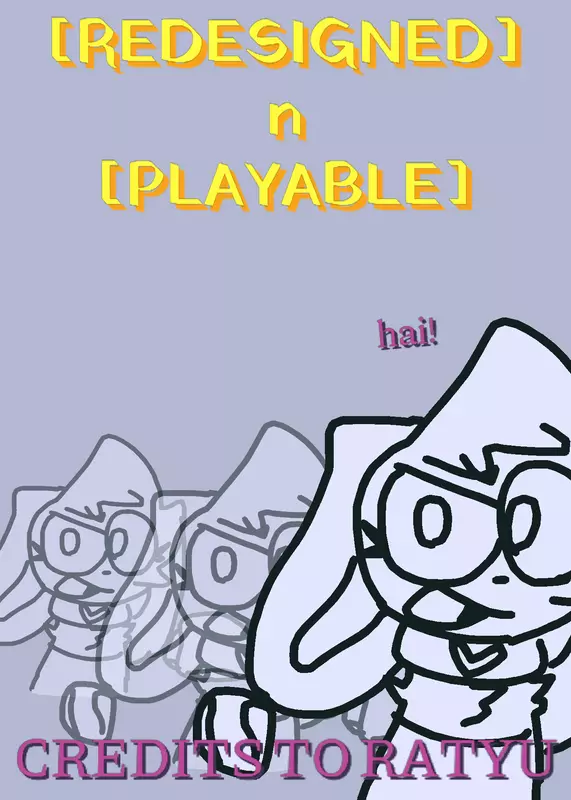 Redesigned N Playable Millychan by @sadass_bitch