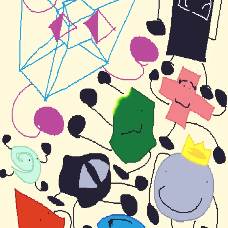 The geometrailians by @nononeo_COMSMEOTRE