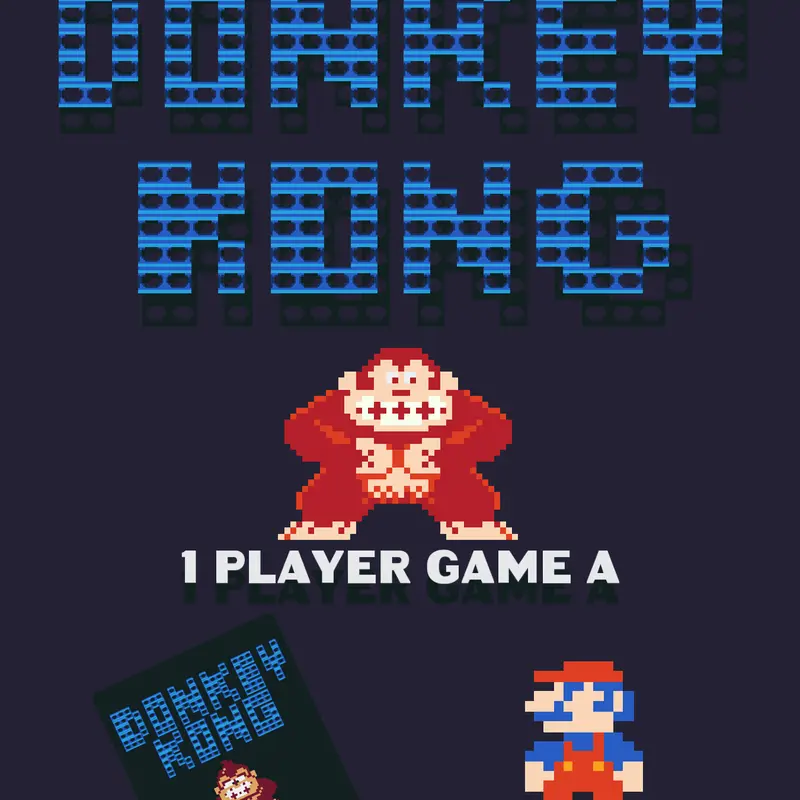 Donkey kong by @mario_the_superstar