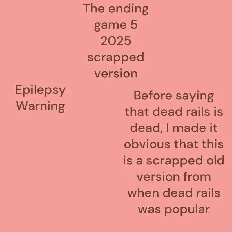 the ending game 5 2025 scrapped version by @Seek_On_Budget