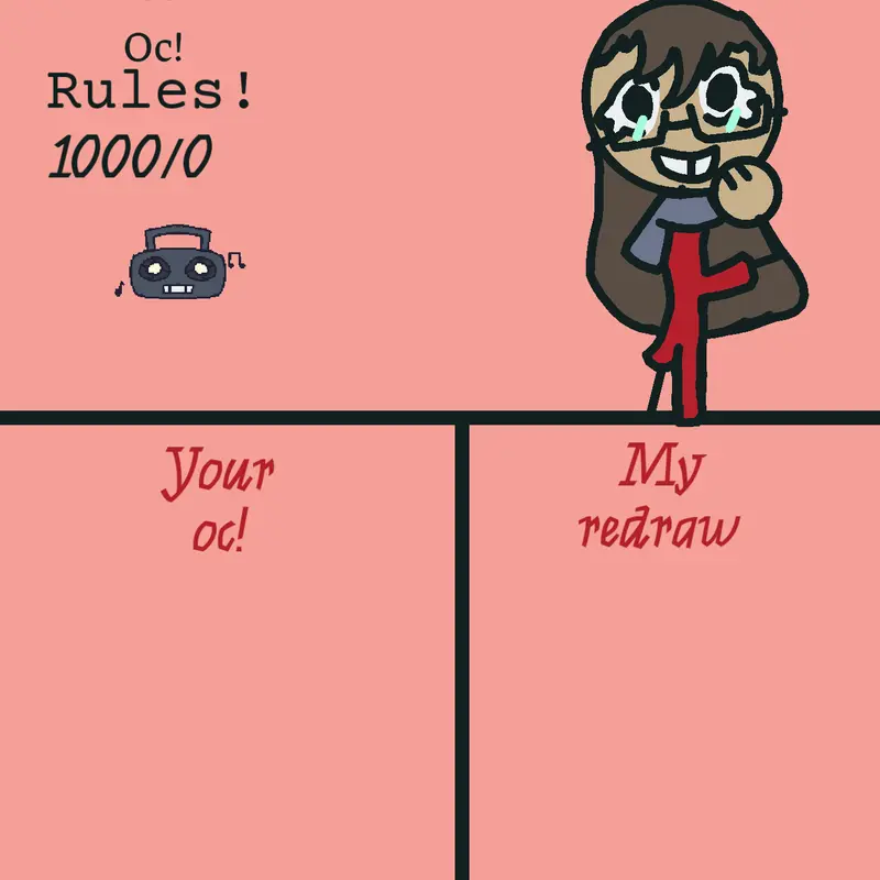 Redrawing my cookies ocs! :3 by @Dont_touch_meh_pizza