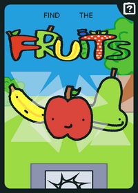 Find the fruits