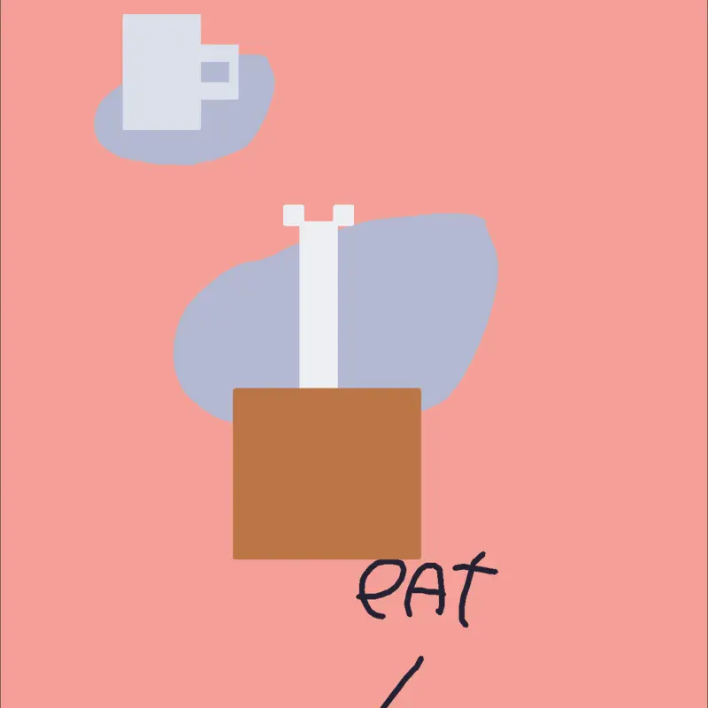 Eat Chicken And Drink Coffee! by @SamEdd_319