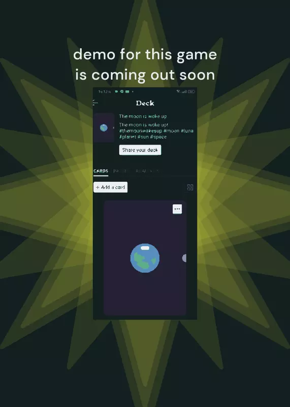 The moon is woke up by @solarball-Guy