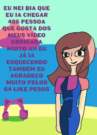 Muito obrigado de verdade pelos 486 posso...