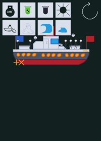 Floating sandbox