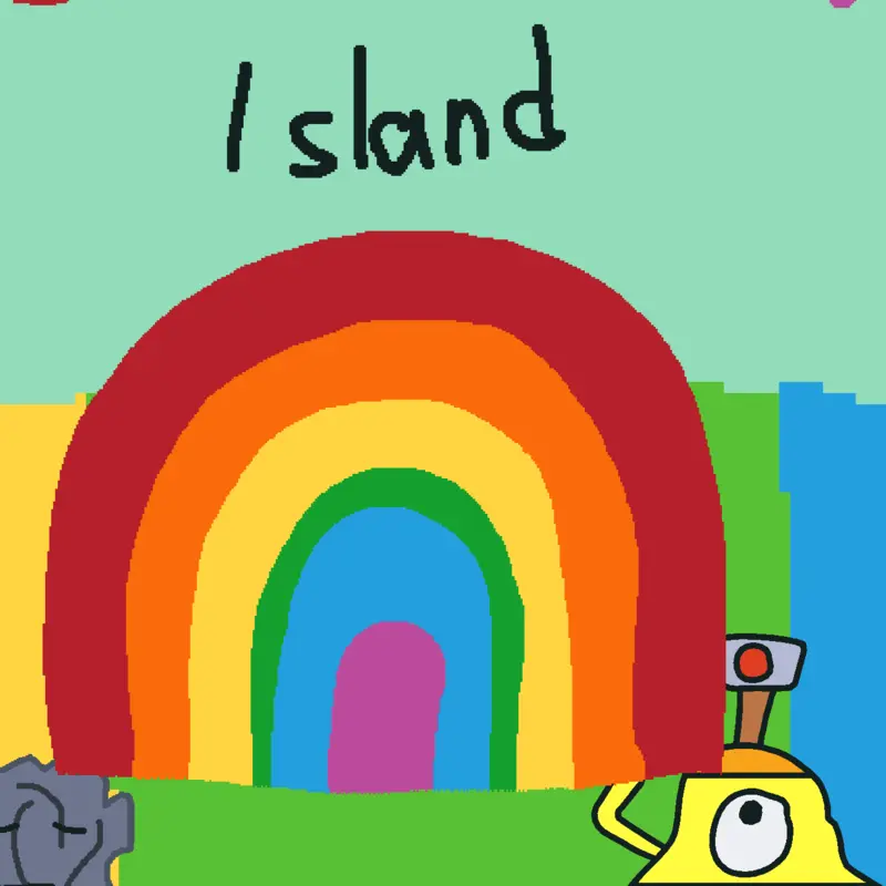 Rainbow island by @Pan_Pancake44