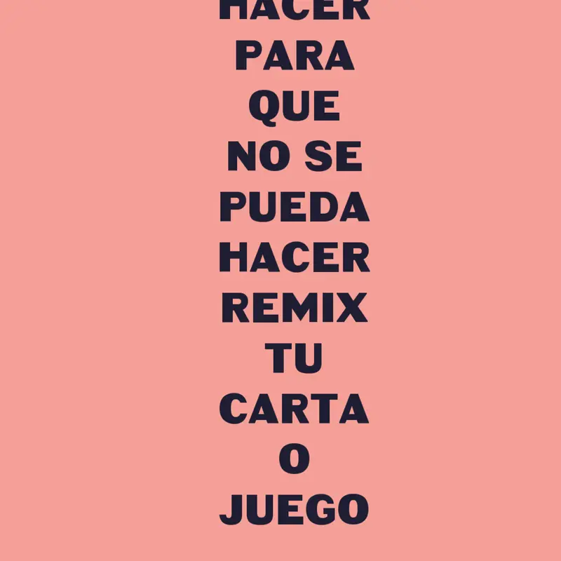Como hacer que no se pueda hacer remix by @JOACOBELIKEXD