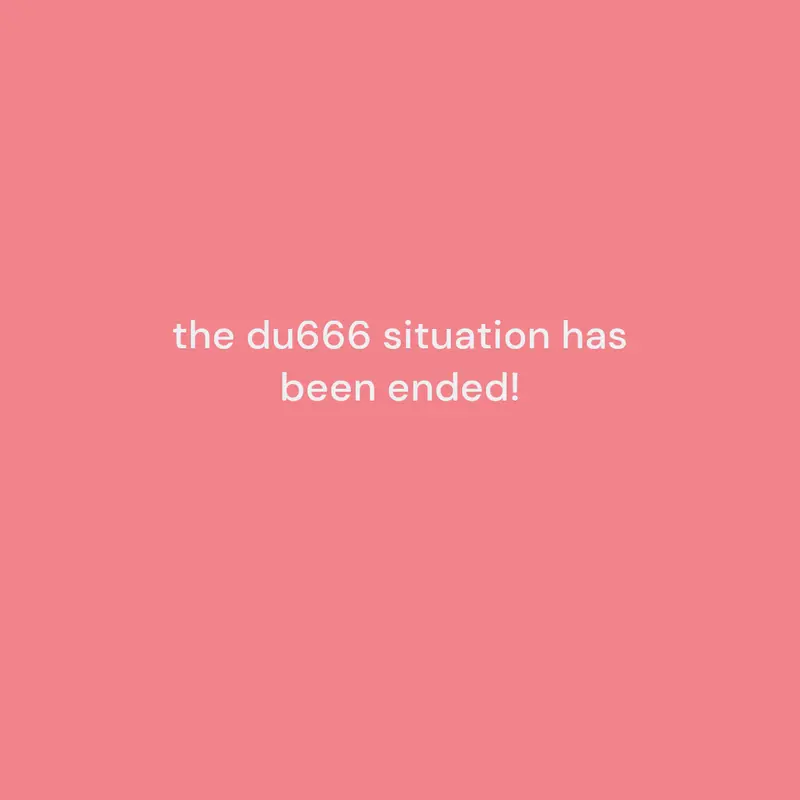 du666 situation by @DANGEROUS_2026
