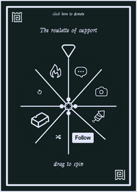 The roulette of support :P 🫡
