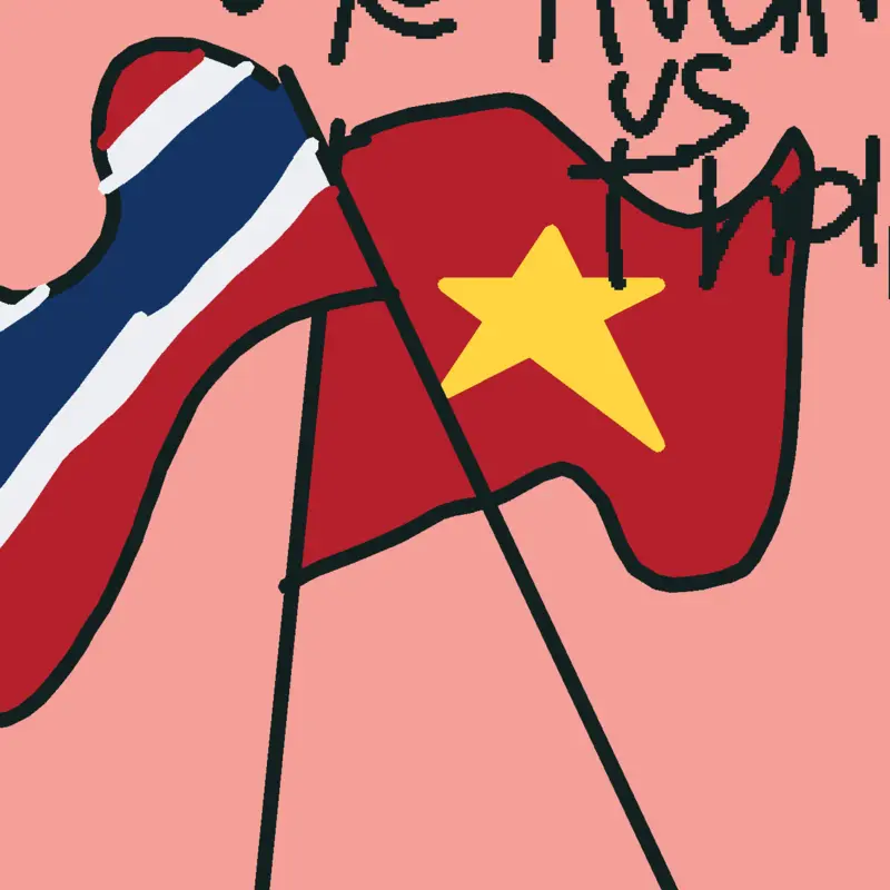 Vietnam vs Thailand by @Boobahub