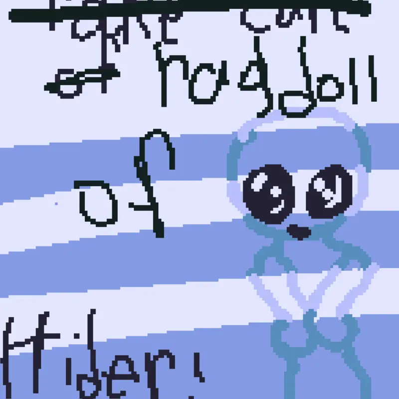 Hider ragdoll! by @BL00M1NG3F10W3R31