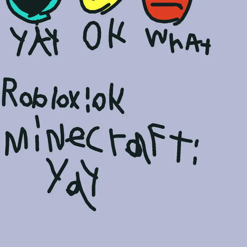 Rating by roblox and Minecraft :) by @jesseav