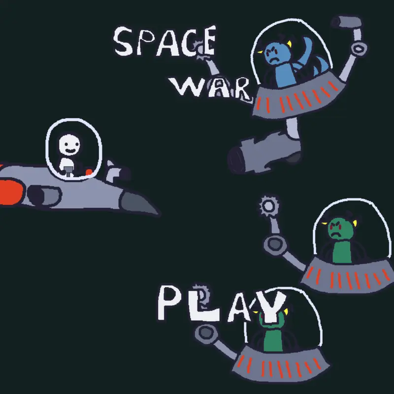 Space Wars - A game where you play as a by @castle_matthew