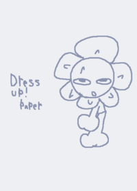 Dandy’s world paper dress up!