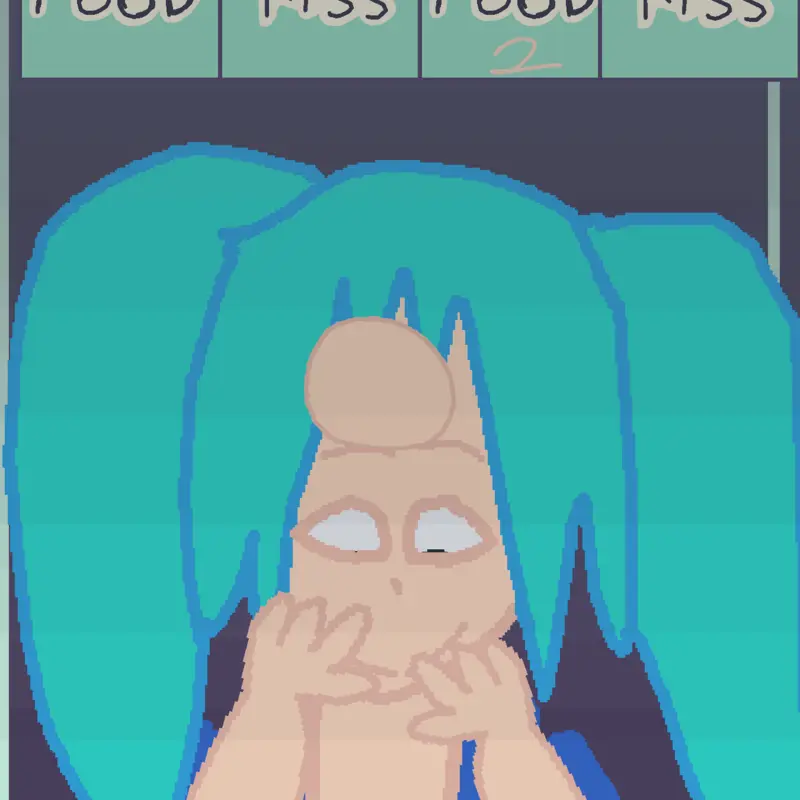 Mukbang miku by @Mukbang--rumi