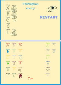 this game but all alphabet has gems