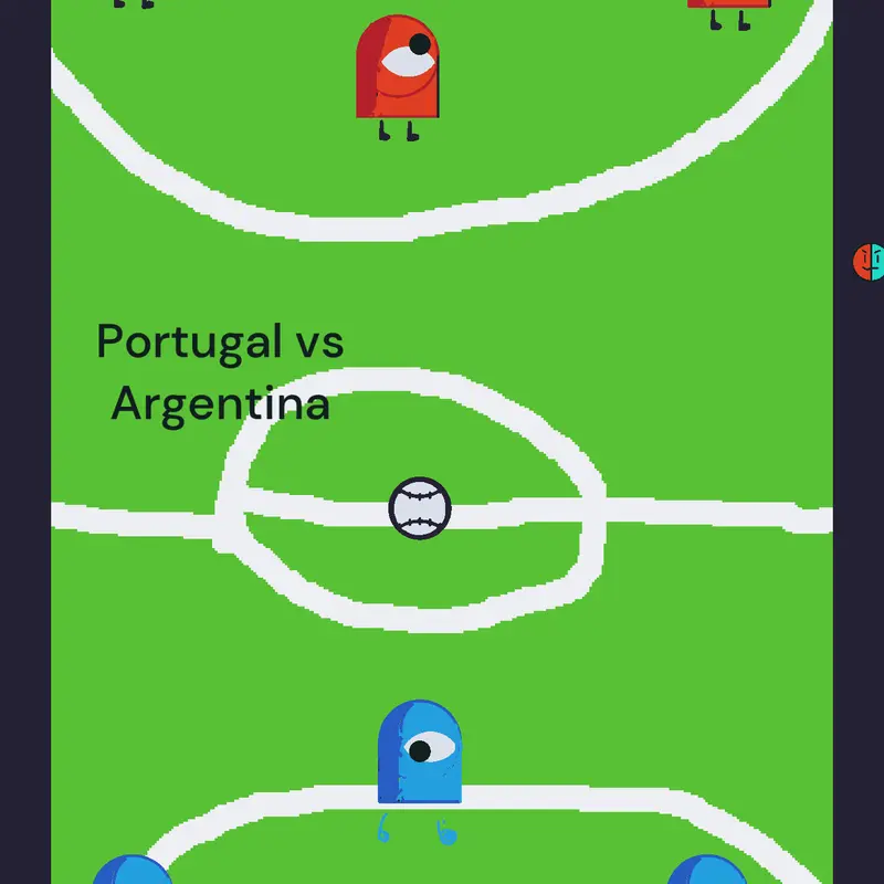 Argentina  vs Portugal by @alessandrosilva