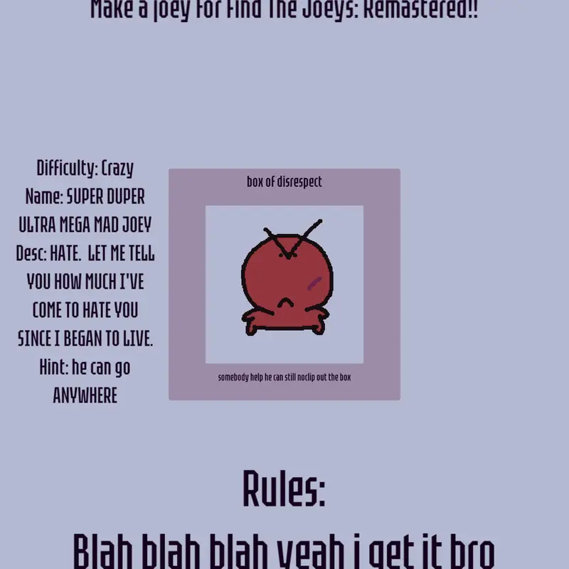 Game by @SamOnFREAKINGHalloween