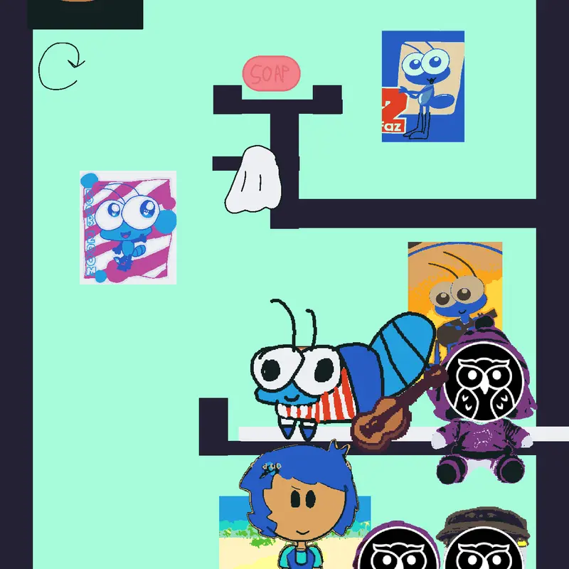 Violets playhouse! 💙💜 by @SocorroMaia_O-O_2ndacc