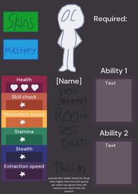 Dandy’s world template(remix to add your oc)