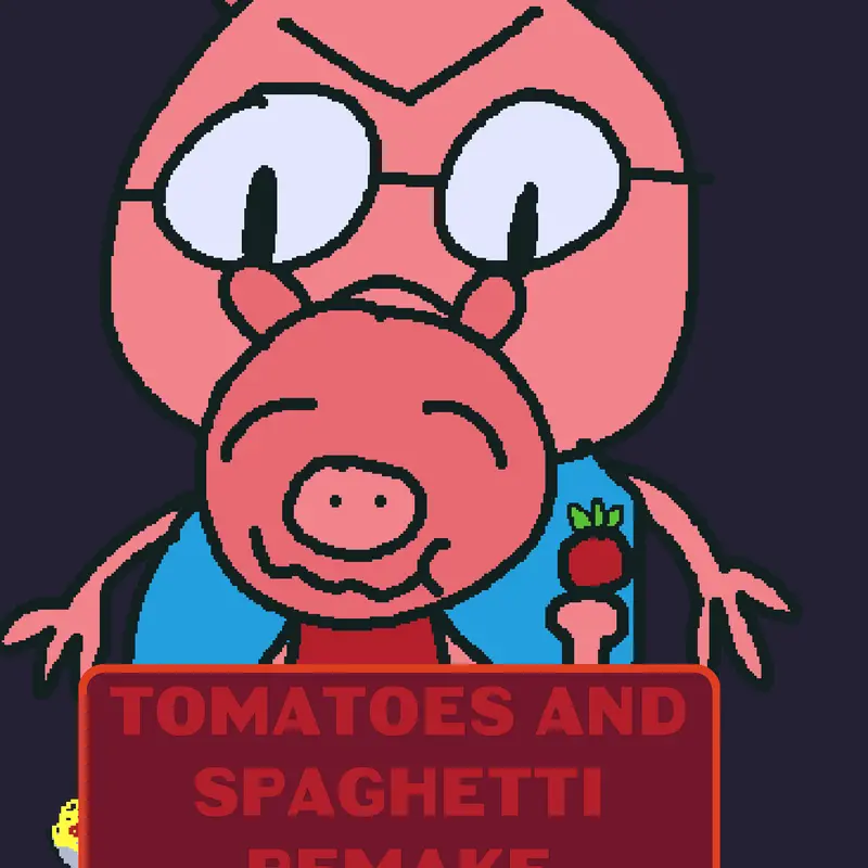 Tomatoes and Spaghetti remake by @AnonymousCreator