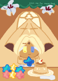 Pure vanilla eats: Cookie run mukbang :D