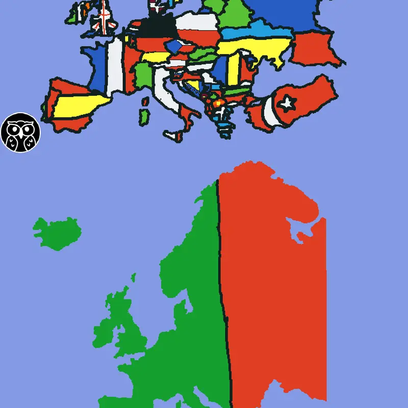 Hay 2 Europas ¿Cual quieren? by @El-vita-mahjong