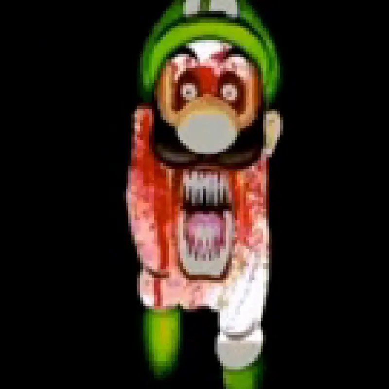 luigi scream by @endlesssawman